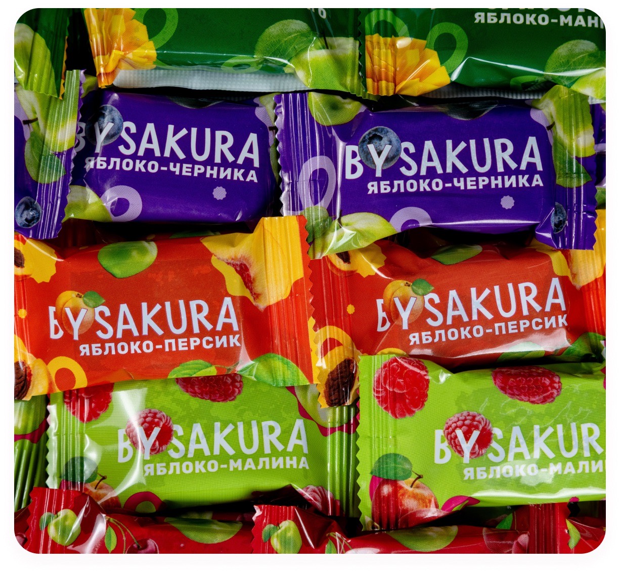Пастила BYSAKURA в упаковках